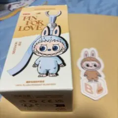 【正規店購入】 LABUBU ラブブ　PIN FOR LOVE イニシャルB