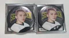 ウジ seventeen home 缶バッジ