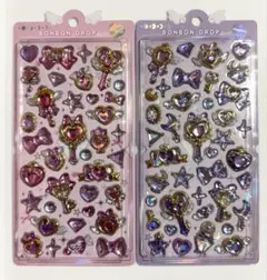正規品　ボンボンドロップシール　マジカル　ピンク　パープル　クーリア