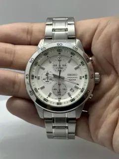 セイコー SEIKO 腕時計 クオーツ クロノグラフ　ホワイト　SKS637P1のサムネイル