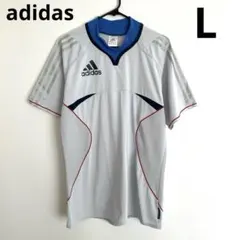 アディダス メンズ スポーツウェア 半袖Tシャツ L グレー 速乾