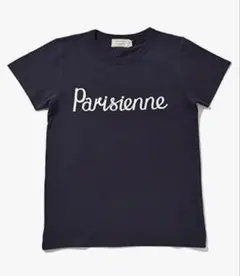 メゾンキツネ　parisienne Tシャツ　Sサイズ　ネイビーのサムネイル