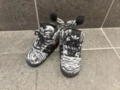 adidas ヒョウ柄 ハイカットスニーカージェレミースコット - メルカリ