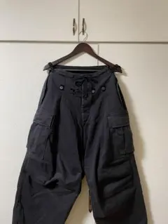 KAPITAL 黒 カーゴパンツ 日本製のサムネイル