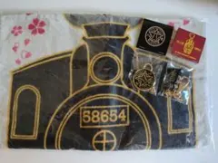 SL人吉 58654　フェイスタオル　キーホルダー　鉄道グッズ　3点セット♪