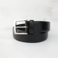 美中古 アンダーソンズ 黒色 クロコ ベルトのサムネイル