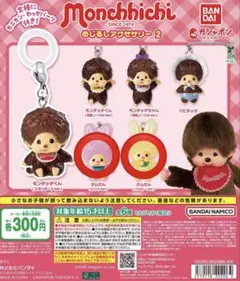 モンチッチ　めじるしアクセサリー　チムたん　2種セット