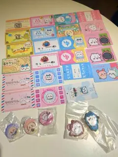 【美品】ちいかわステッカー バッジ セット