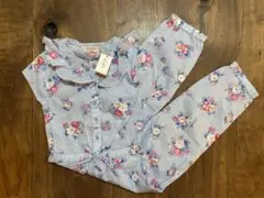 Cath Kids 花柄　オールインワン？104cm 3-4YRS