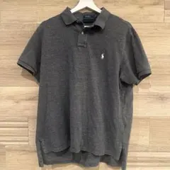 Polo Ralph Lauren ダークグレー ポロシャツ XL - メルカリ