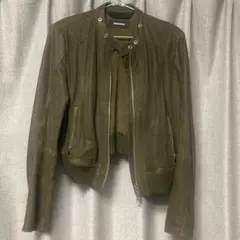 DIESEL ゴートスキンレザー ジャケット Sサイズ