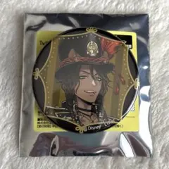 ツイステ　レオナ　缶バッジ　プレイフルランド　オーマイカフェ　サバナクロー