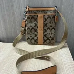 COACH コーチ シグネチャー ショルダーバッグ サコッシュ 6016