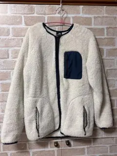 ネイビー フリースジャケット