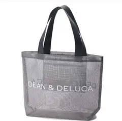 DEAN&DELUCA ディーン&デルーカ メッシュトートバッグ グレー L
