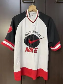 超希少 NIKE 90s ブルズ シューティングシャツ ゲームシャツ XL 刺繍