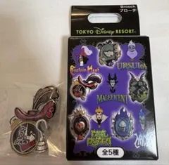 東京ディズニーリゾート限定 ブローチ キャプテンフック