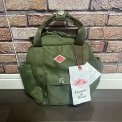 新品タグ付き　DANTON トートバッグ ポーチショルダー　オリーブ
