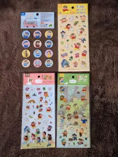 クレヨンしんちゃんシール　4点セット②