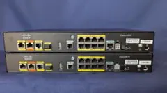 【CCNA、CCNP】CISCO C891F 静音タイプ 2台セット