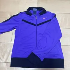 Nike 紫 ジップアップジャージ M パーカー