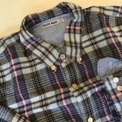 ハリウッドランチマーケット GAIJIN MADE Sサイズチェックシャツ