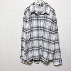 Weatherproof ネルシャツ M チェック柄 ストレッチ素材【訳あり】のサムネイル