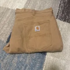 7◎H395 carhartt ペインターパンツ　茶色 40×28