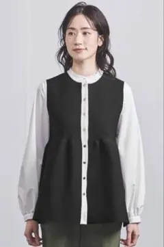 ユナイテッドアローズ　ペプラムベスト