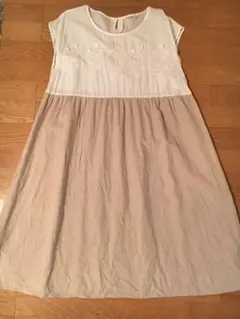 SM 2サマンサモスモス♡お花刺繍ワンピース♡