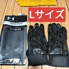 現品限り本日値下げ6100→3500アンダーアーマーバッティング手袋ブラックL