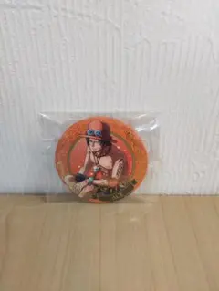 ワンピース　エース缶バッジ