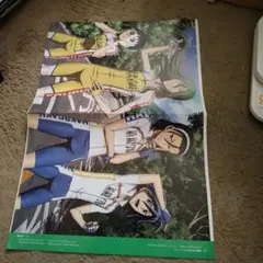 弱虫ペダル　両面ポスター＃F+　4人