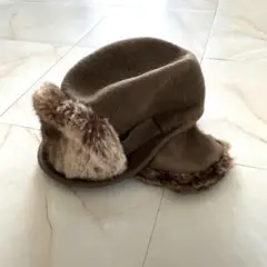✨希少✨ Albertus Swanepoel ファー耳あて付キャップ