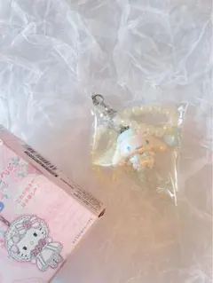 サンリオ ホワイトフリル シークレットストラップ シナモロール