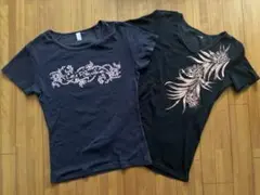 ✴︎フラダンス✴︎プリントTシャツ2枚セット