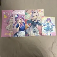 ホロライブ カードバインダー ファイル 3期 4期 ホロカード - メルカリ