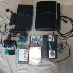 PlayStation 3、2 本体 コントローラー 電車でGO　ジャンク