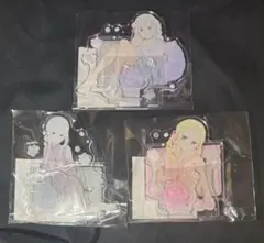 Re:ゼロから始める異世界生活　エミリアの誕生日生活　アクリルスタンド　3種