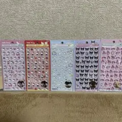 【正規品】ボンボンドロップシール サンリオミニ5点セット