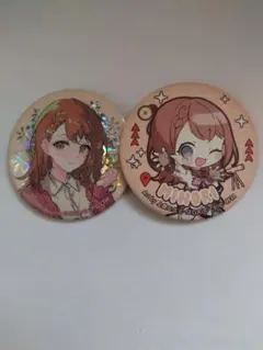 花里みのり 缶バッジ 2個セット