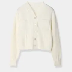 laubeblanc Basket Knit Cardigan