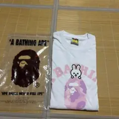 L*e様 BAPE ホワイト Tシャツ XTRA SMALL L*e様 BAPE ホワイト Tシャツ XTRA SMALL - メルカリ