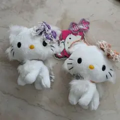 レアカラー☆　チャーミーキティ　マスコット 2個セット　平成　当時物　サンリオ