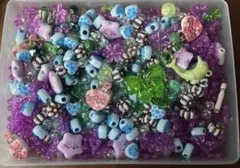 500g　ファンシービーズ　まとめ売り　お得　カスタムボールペン　ハンドメイド