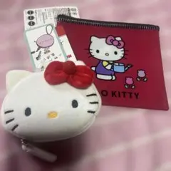 HELLO KITTY キャラクター型ポーチ