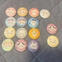 ちいかわ観光 アクスタ アクリルスタンド 缶バッジ 缶バッチ ハチワレ
