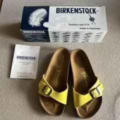 値下げしました❤︎新品同様BIRKENSTOCK Madrid イエロー 23cmのサムネイル
