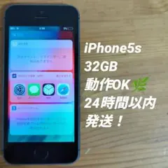 iPhone5s 32GB グレイ 本体 ソフトバンク版