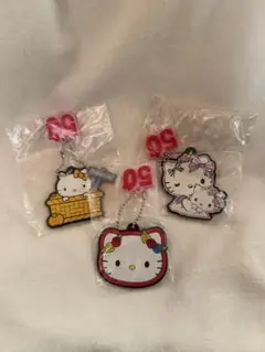 ハローキティ 50周年 ラバーキーホルダー コレクション